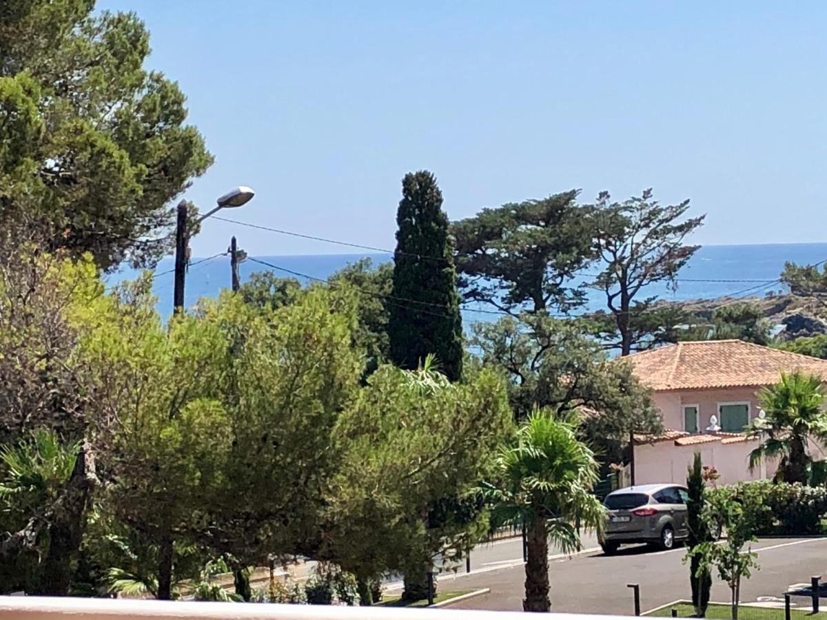 Apartment Newly Renovated Aircond-Wifi-Pool-Sea View-150M To Beaches- Saint Aygulf Buitenkant foto
